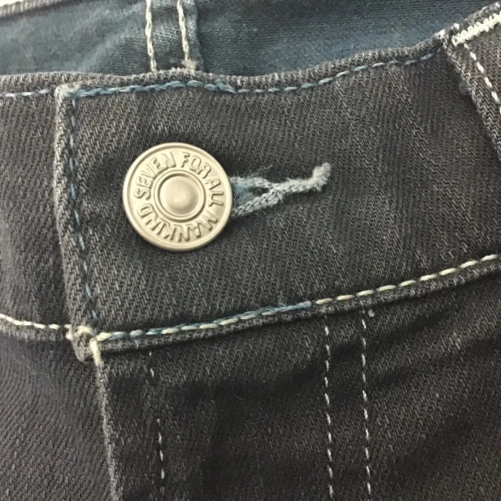 7 For All Man Kind Men’s Bootcut Jeans size 33 Like new - Picture 7 of 16